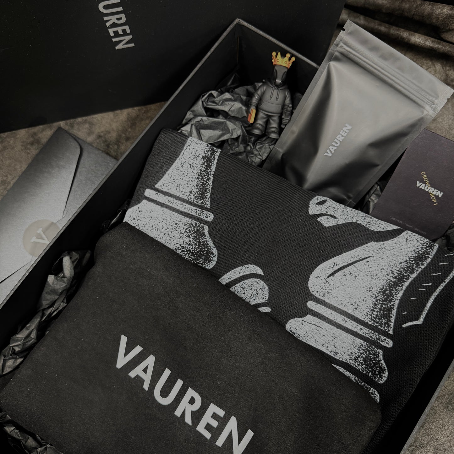 VAURAN 25fw "CØDELINE" Knitted shirt